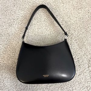 Black shoulder bag